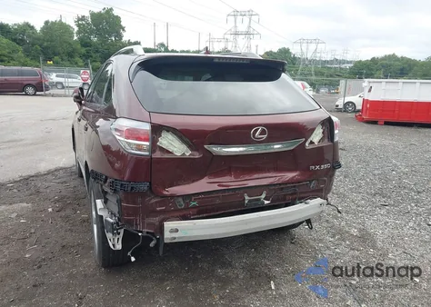 2013 Lexus Rx 350 from USA, damaged, VIN 2T2BK1BA4DC223020